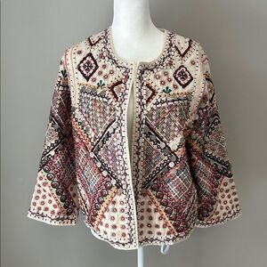 Embroidered Multicolor Jacket